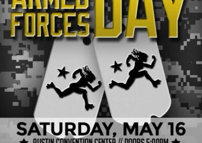 Texas Rollergirls Armed Forces Day Web Ad