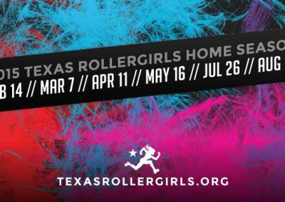Texas Rollergirls Business Cards (Back)
