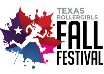 Texas Rollergirls Fall Festival Logo