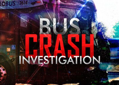 Capmetro Bus Crash Investigation Monitor/OTS Graphic
